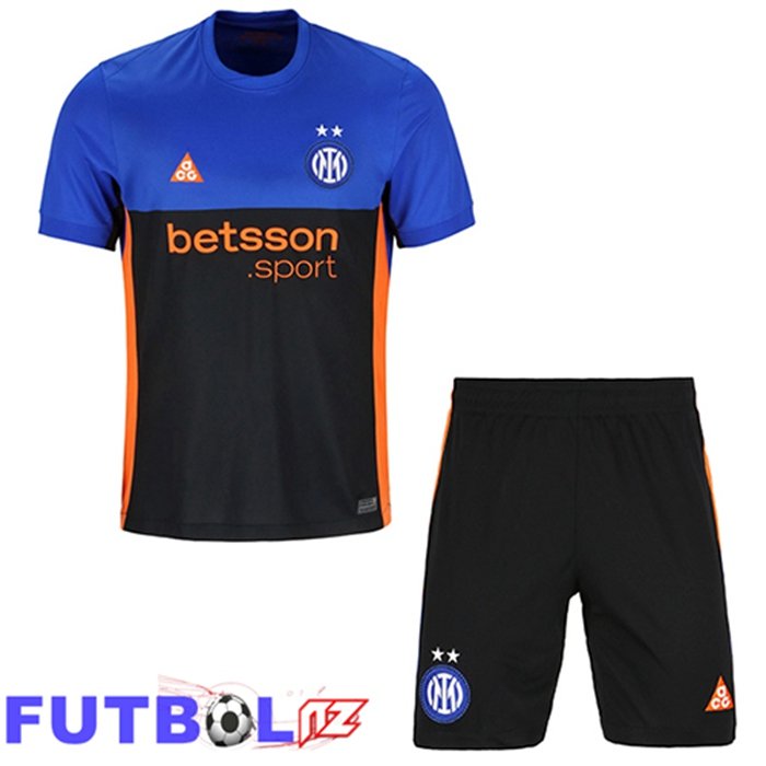 Camiseta Inter Milan Cuarta + Cortos 2025/2026