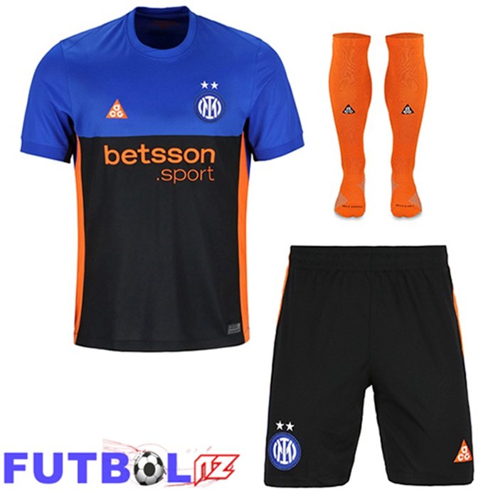 Camiseta Inter Milan Cuarta (Cortos + Calcetines) 2025/2026