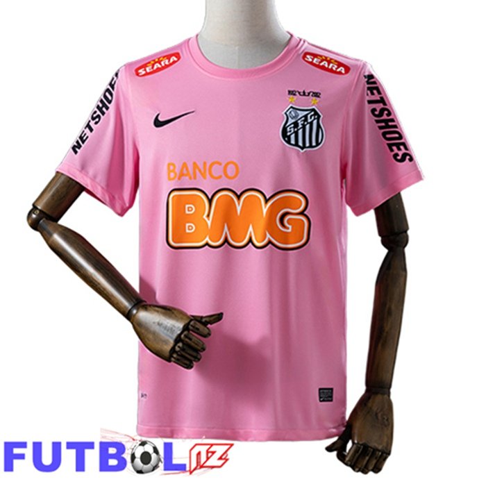 Camisetas De Futbol Santos Retro Rosado 2012/2013