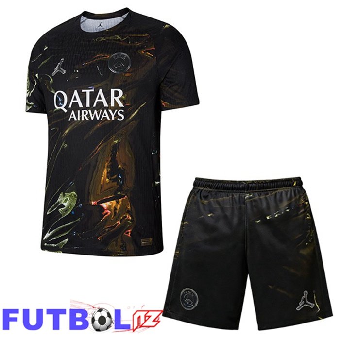 Camisetas De Futbol Paris PSG Ninos Edición Especial Negro 2025/2026