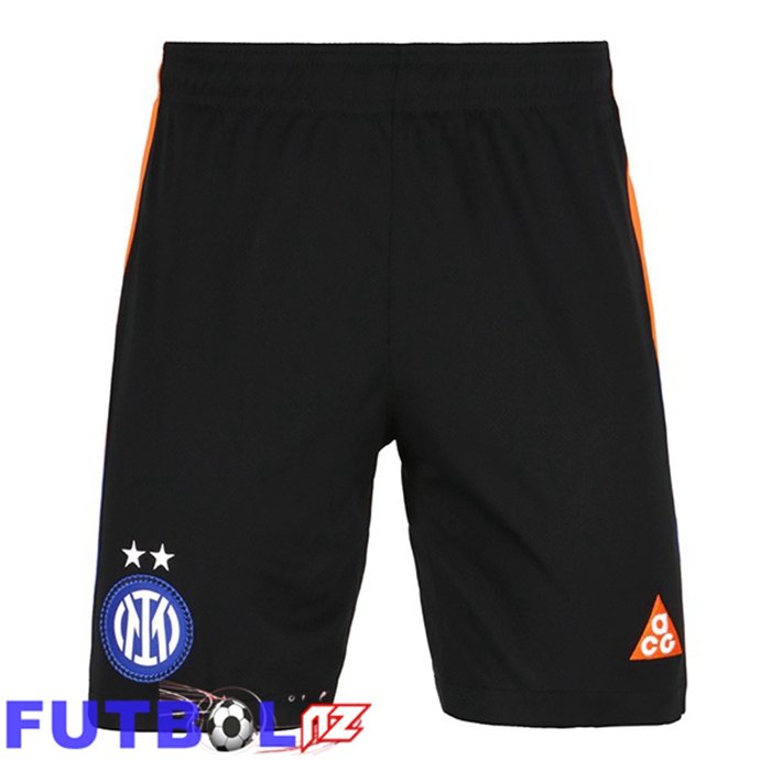 Cortos de Futbol Inter Milan Cuarta Negro 2025/2026