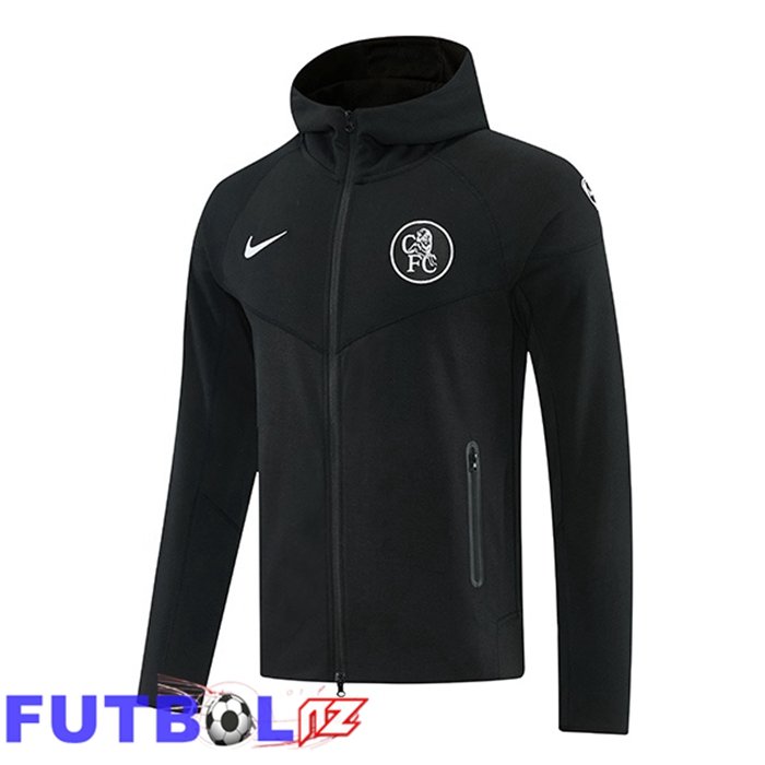 Sudadera Con Capucha FC Chelsea Negro 2026/2027