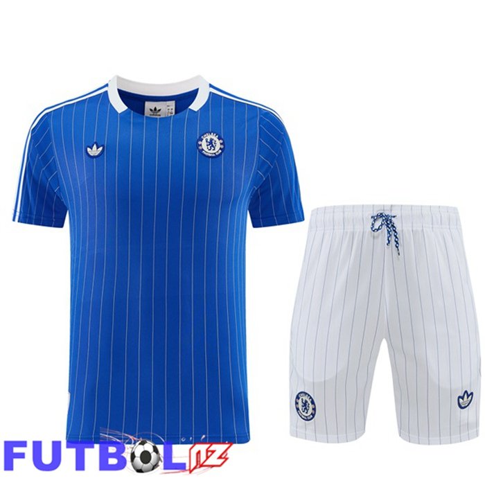Camiseta Entrenamiento FC Chelsea + Cortos Azul 2026/2027