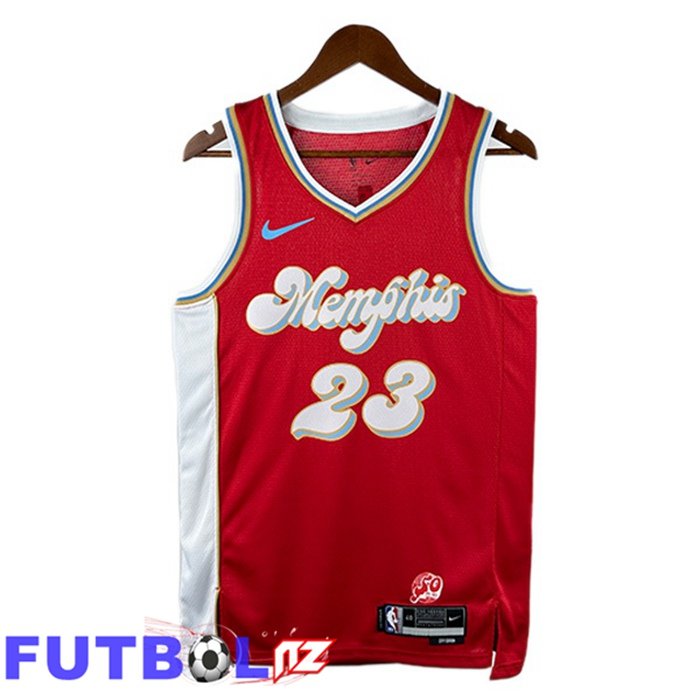 Camiseta NBA Memphis Grizzlies (Derrick Rosado 23) Rojo 2024/2025