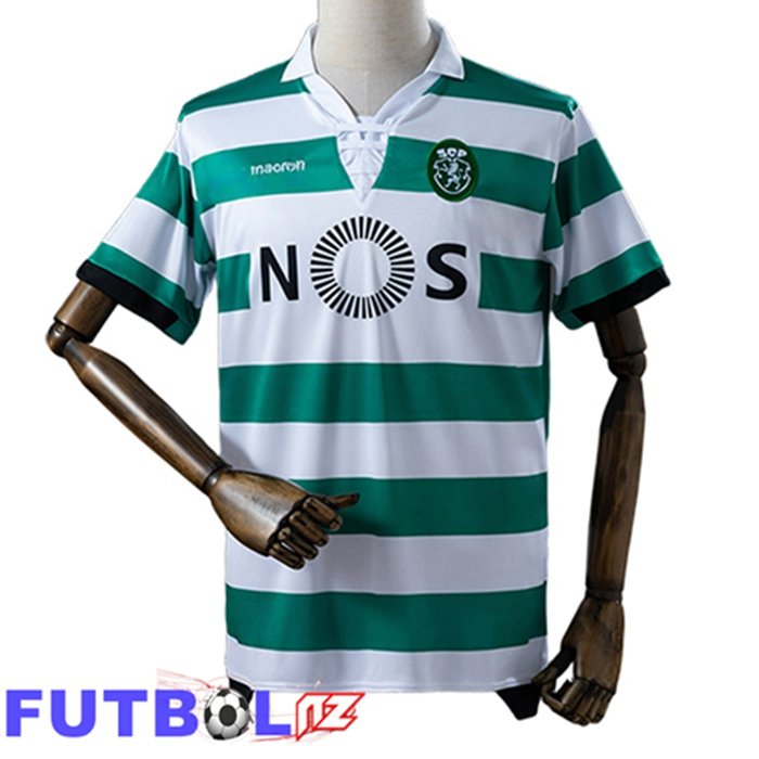 Camisetas De Futbol Sporting CP Retro Primera 2018/2019