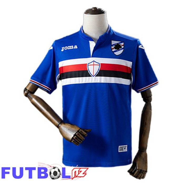 Camisetas De Futbol UC Sampdoria Retro Primera Azul 2015-2016