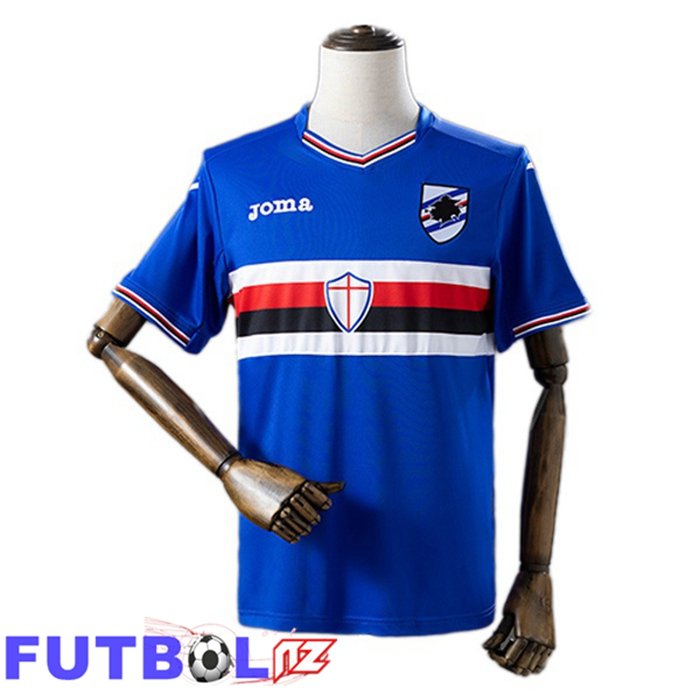Camisetas De Futbol UC Sampdoria Retro Primera Azul 2016-2017