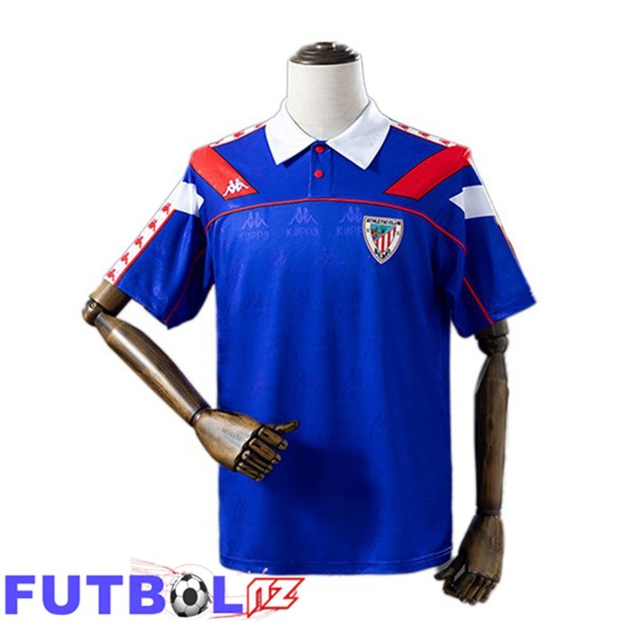 Camisetas De Futbol Athletic Club Retro Segunda Azul 1994-1995