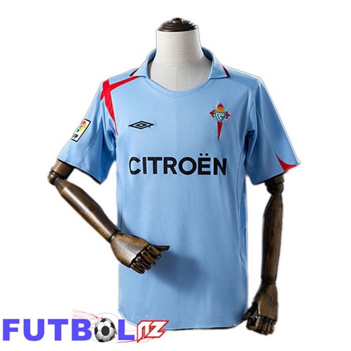 Camisetas De Futbol Celta Vigo Retro Primera Azul 2005-2007