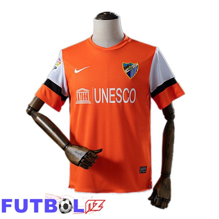 Camisetas De Futbol Malaga Retro Tercera Naranja 2012-2013