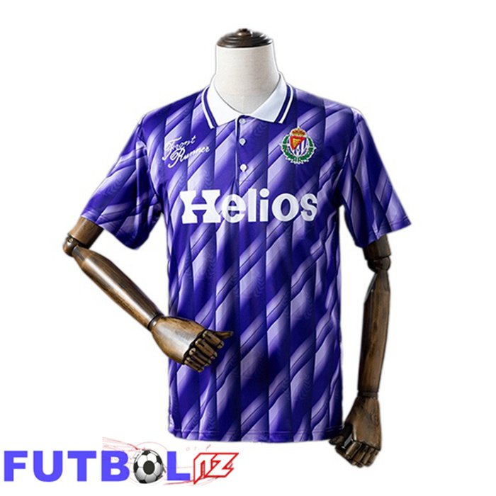 Camisetas De Futbol Real Valladolid Retro Segunda Púrpura 1992-1993