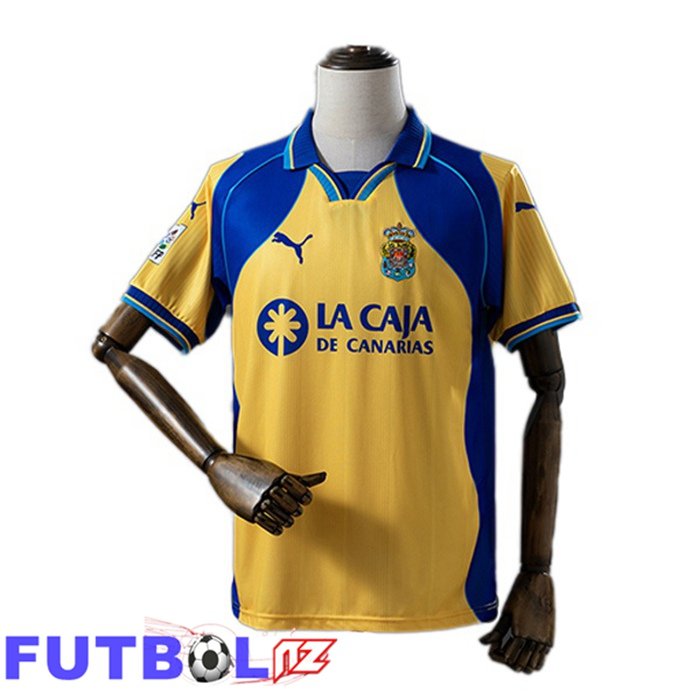 Camisetas De Futbol UD Las Palmas Retro Primera Amarillo 2000-2001
