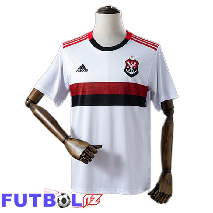 Camisetas De Futbol Flamengo Retro Segunda Blanco 2019-2020