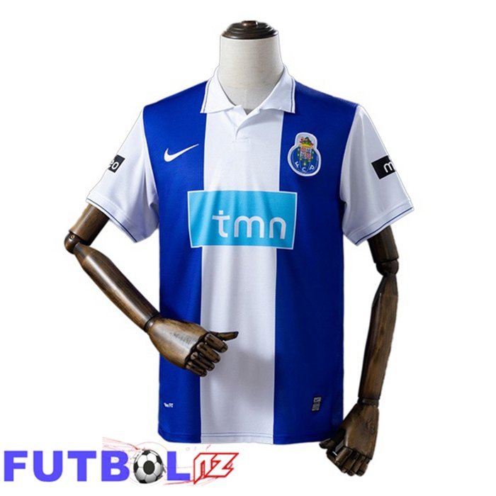 Camisetas De Futbol FC Porto Retro Primera Azul Blanco 2009-2010