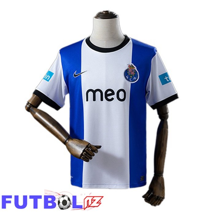 Camisetas De Futbol FC Porto Retro Primera Azul Blanco 2012-2013