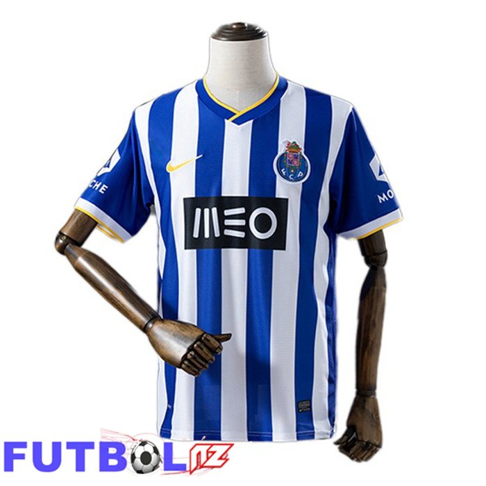 Camisetas De Futbol FC Porto Retro Primera Azul Blanco 2013-2014