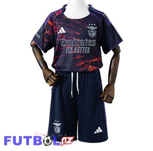 Camisetas De Futbol Benfica Ninos Cuarta 2025/2026