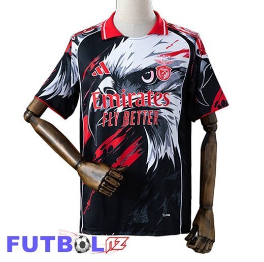 Camisetas De Futbol Benfica Edición Especial Negro/Blanco 2026/2027