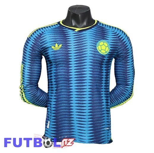 Camiseta Nacional Colombia Segunda Manga Larga Copa Del Mundo 2026