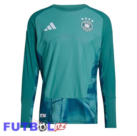 Camiseta Nacional Alemania Manga Larga Portero Verde 2026/2027