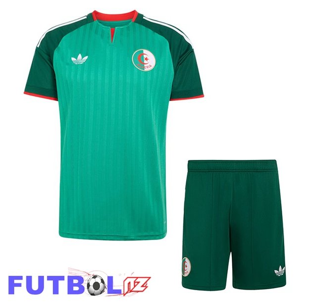 Camisetas De Futbol Argelia Ninos Segunda Verde 2026/2027