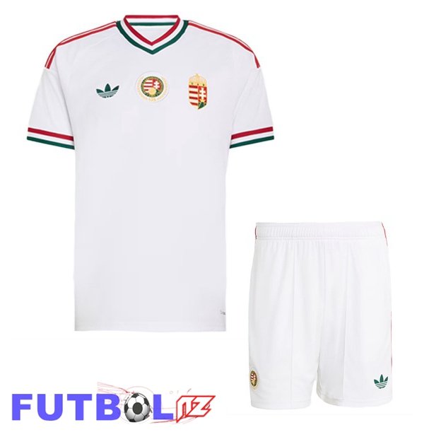 Camisetas De Futbol Hungria Ninos Segunda Blanco 2026/2027