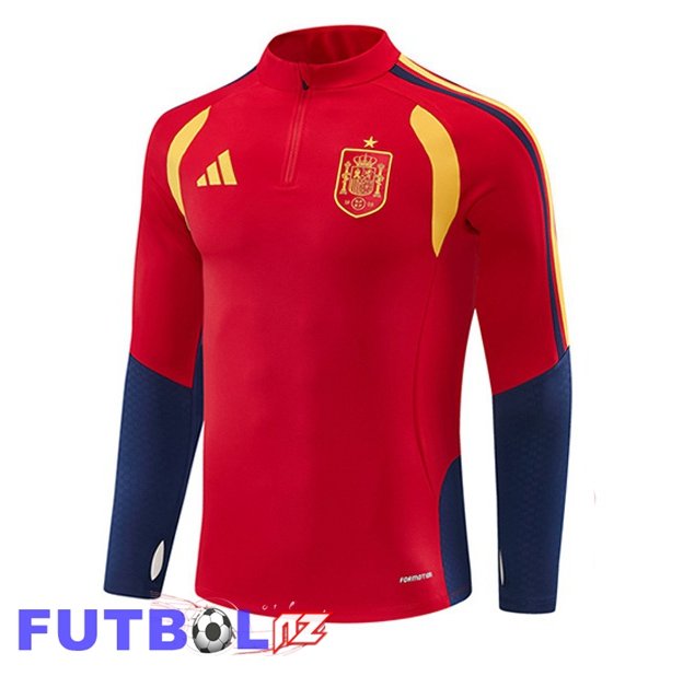 Sudadera De Entrenamiento España Rojo 2026/2027 Sudadera De Entrenamiento España Rojo 2026/2027