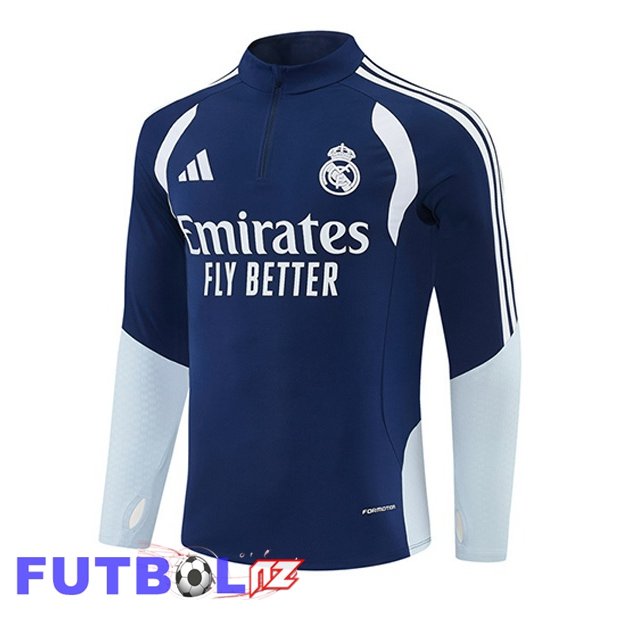 Sudadera De Entrenamiento Real Madrid Azul Real 2026/2027