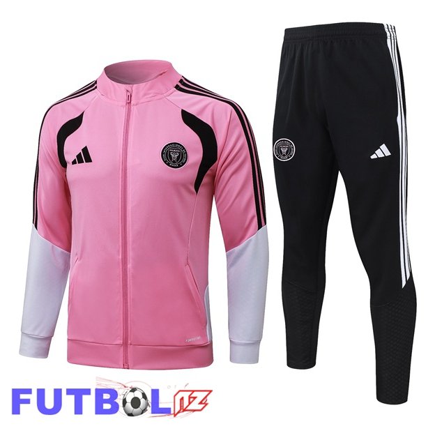 Chandal Equipos De Futbol - Chaqueta Inter Miami CF Rosado 2026/2027