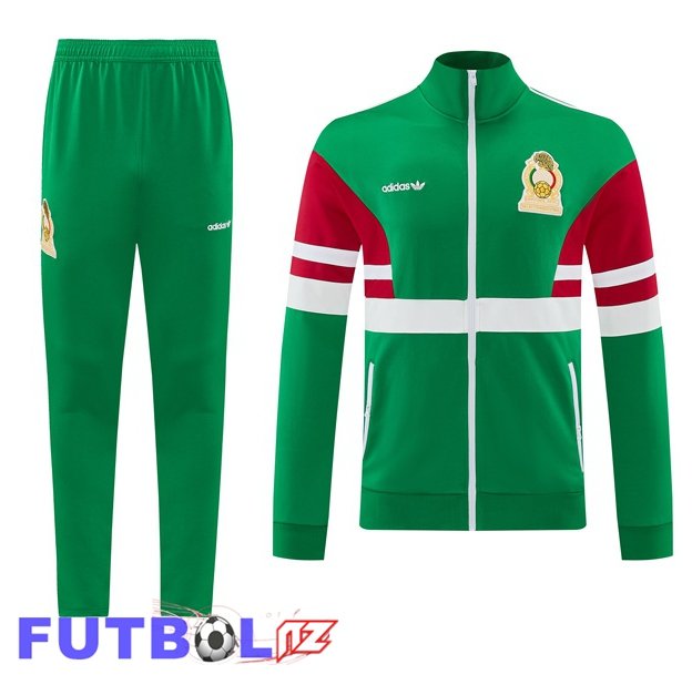 Chandal Equipos De Futbol - Chaqueta México Verde 2026/2027