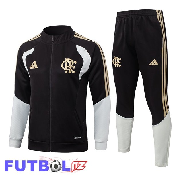 Chandal Equipos De Futbol - Chaqueta Flamengo Negro 2026/2027