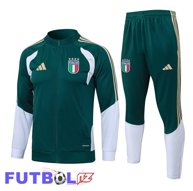 Chandal Equipos De Futbol - Chaqueta Italia Verde 2026/2027