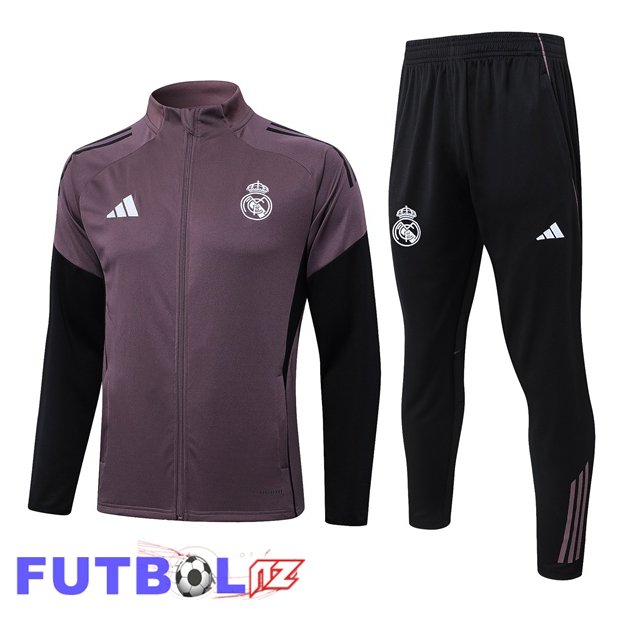 Chandal Equipos De Futbol - Chaqueta Real Madrid Púrpura 2026/2027