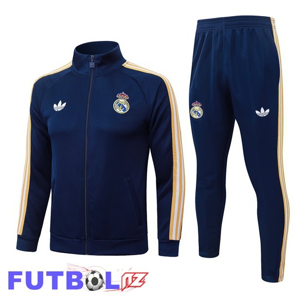 Chandal Equipos De Futbol - Chaqueta Real Madrid Azul Real 2026/2027