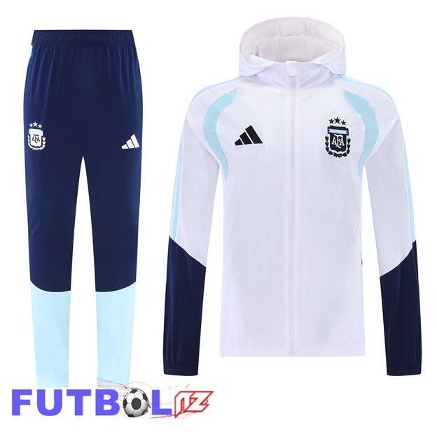 Chandal Futbol - Rompevientos Argentina Blanco 2026/2027