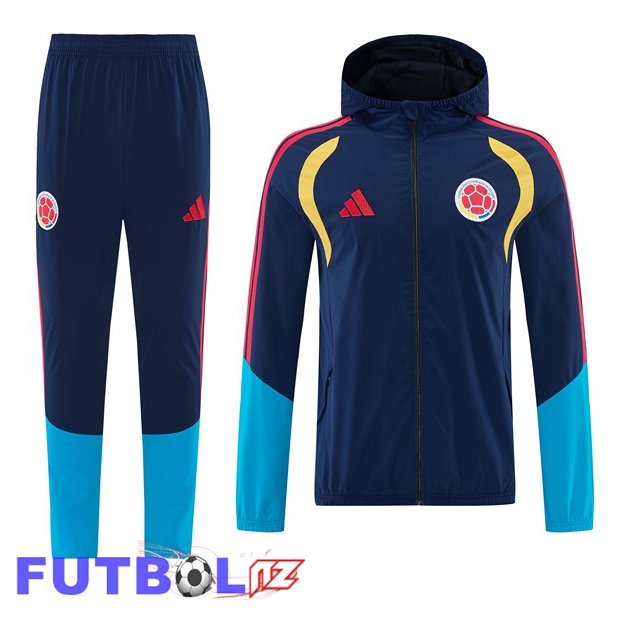 Chandal Futbol - Rompevientos Colombia Azul Real 2026/2027