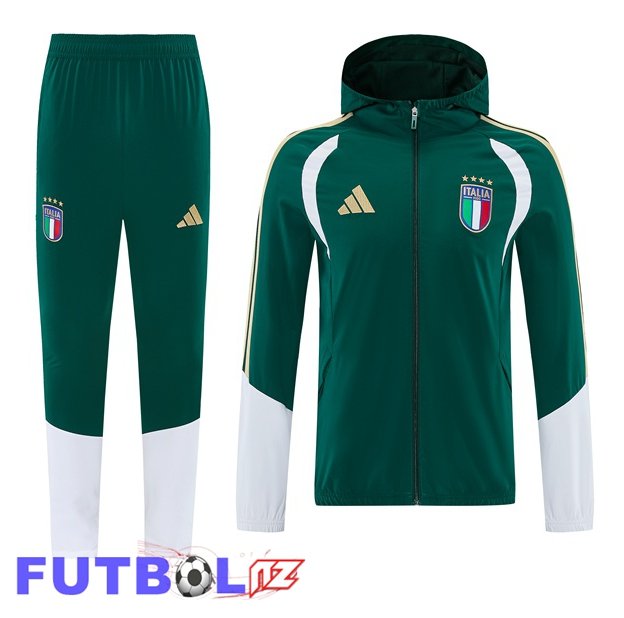 Chandal Futbol - Rompevientos Italia Verde 2026/2027