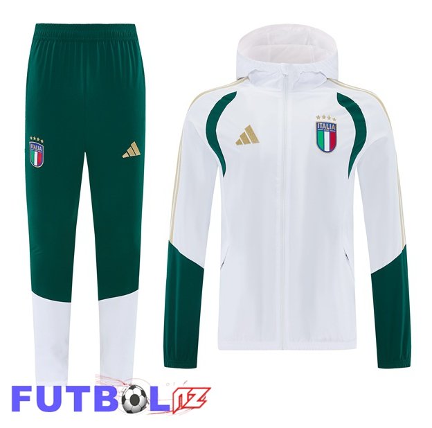 Chandal Futbol - Rompevientos Italia Blanco 2026/2027