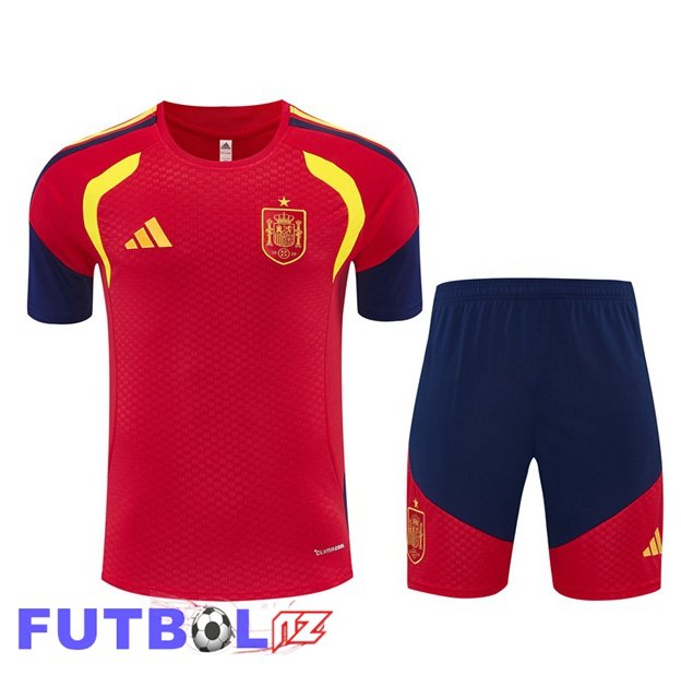 Camiseta Entrenamiento España + Cortos Rojo 2026/2027