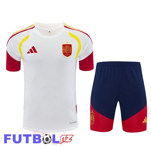 Camiseta Entrenamiento España + Cortos Blanco 2026/2027