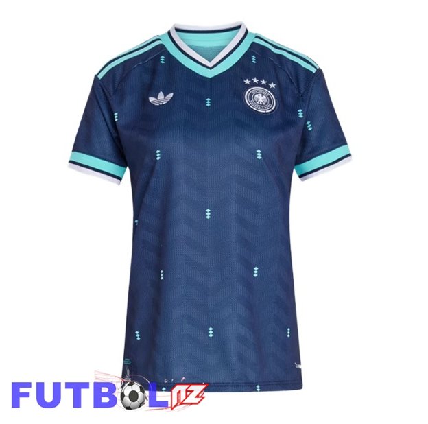 Camisetas De Futbol Alemania Mujer Segunda Azul Real 2026/2027