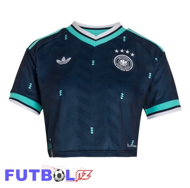 Camisetas De Futbol Alemania Court Mujer Segunda Azul Real 2026/2027