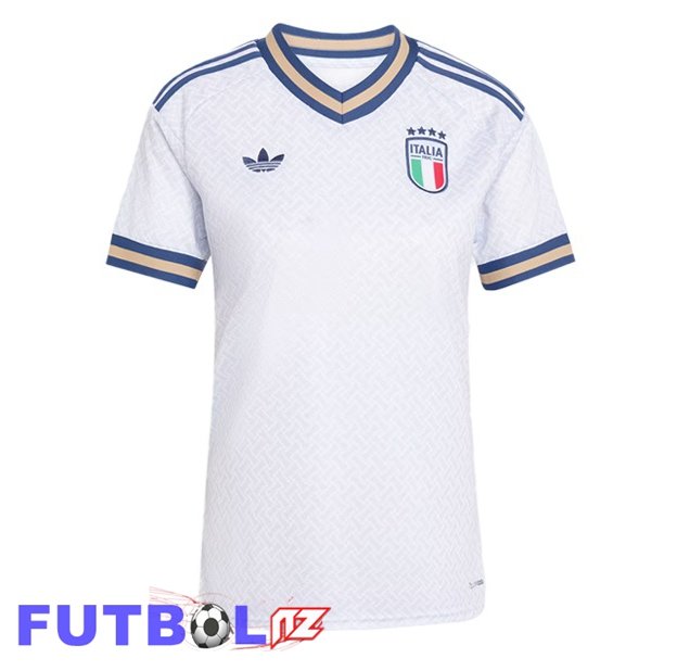 Camisetas De Futbol Italia Mujer Segunda Blanco 2026/2027 Camisetas De Futbol Italia Mujer Segunda Blanco 2026/2027