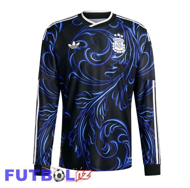Camisetas De Futbol Argentina Segunda Manga Larga Azul Real 2026/2027
