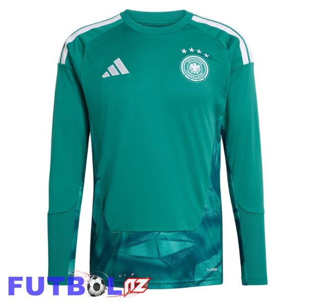 Camisetas De Futbol Alemania Portero Manga Larga Verde 2026/2027