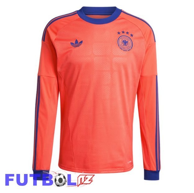 Camisetas De Futbol Alemania Portero Manga Larga Naranja 2026/2027
