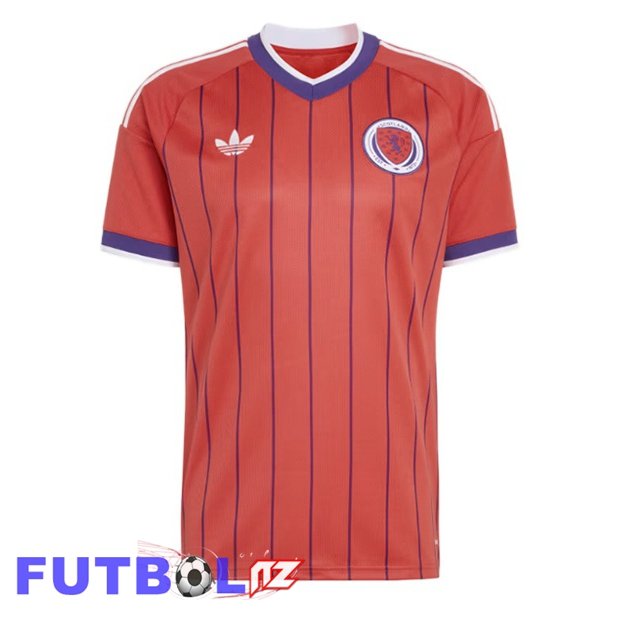 Camisetas De Futbol Escocia Segunda Rojo 2026/2027 Camisetas De Futbol Escocia Segunda Rojo 2026/2027