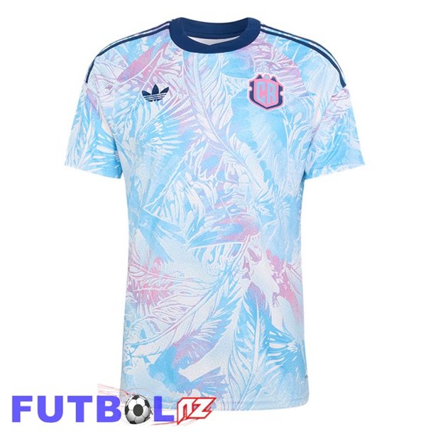 Camisetas De Futbol Costa Rica Segunda Azul Blanco 2026/2027