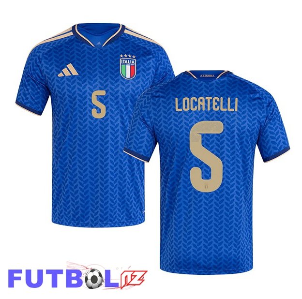 Camisetas De Futbol Italia (LOCATELLI 5) Primera Azul 2026/2027