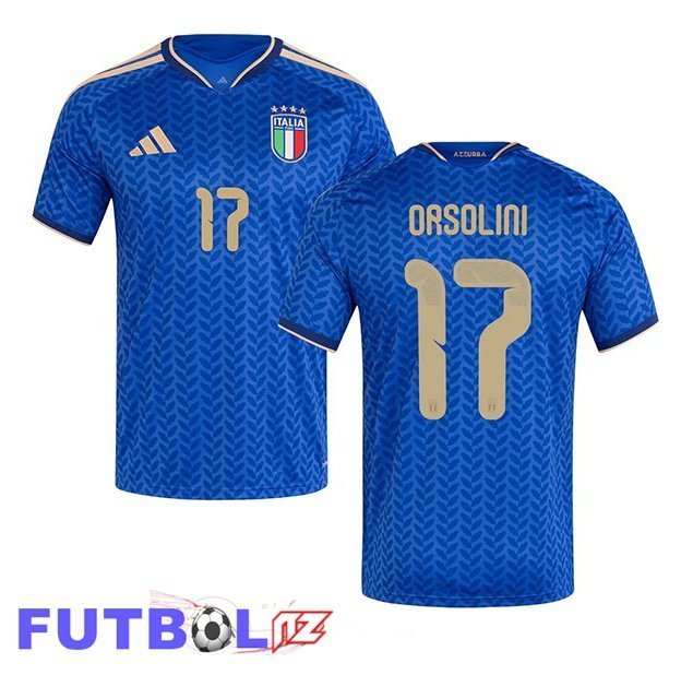 Camisetas De Futbol Italia (ORSOLINI 17) Primera Azul 2026/2027
